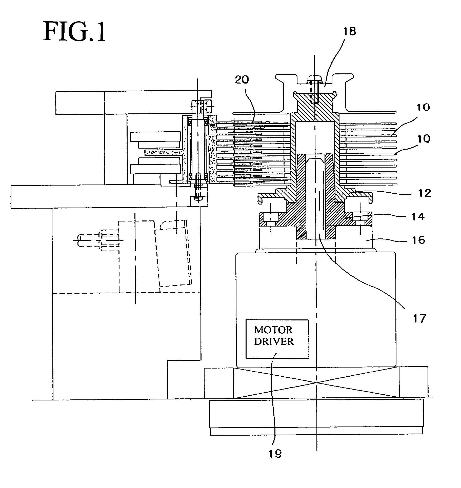 Method of positioning disk-shaped medium