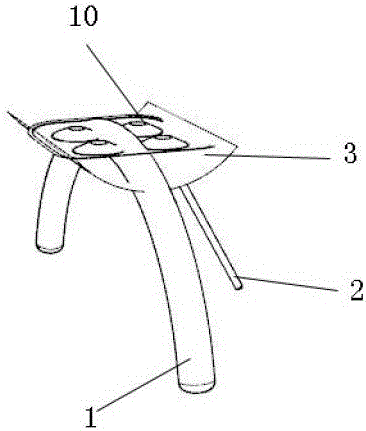 Mobile phone photographing support