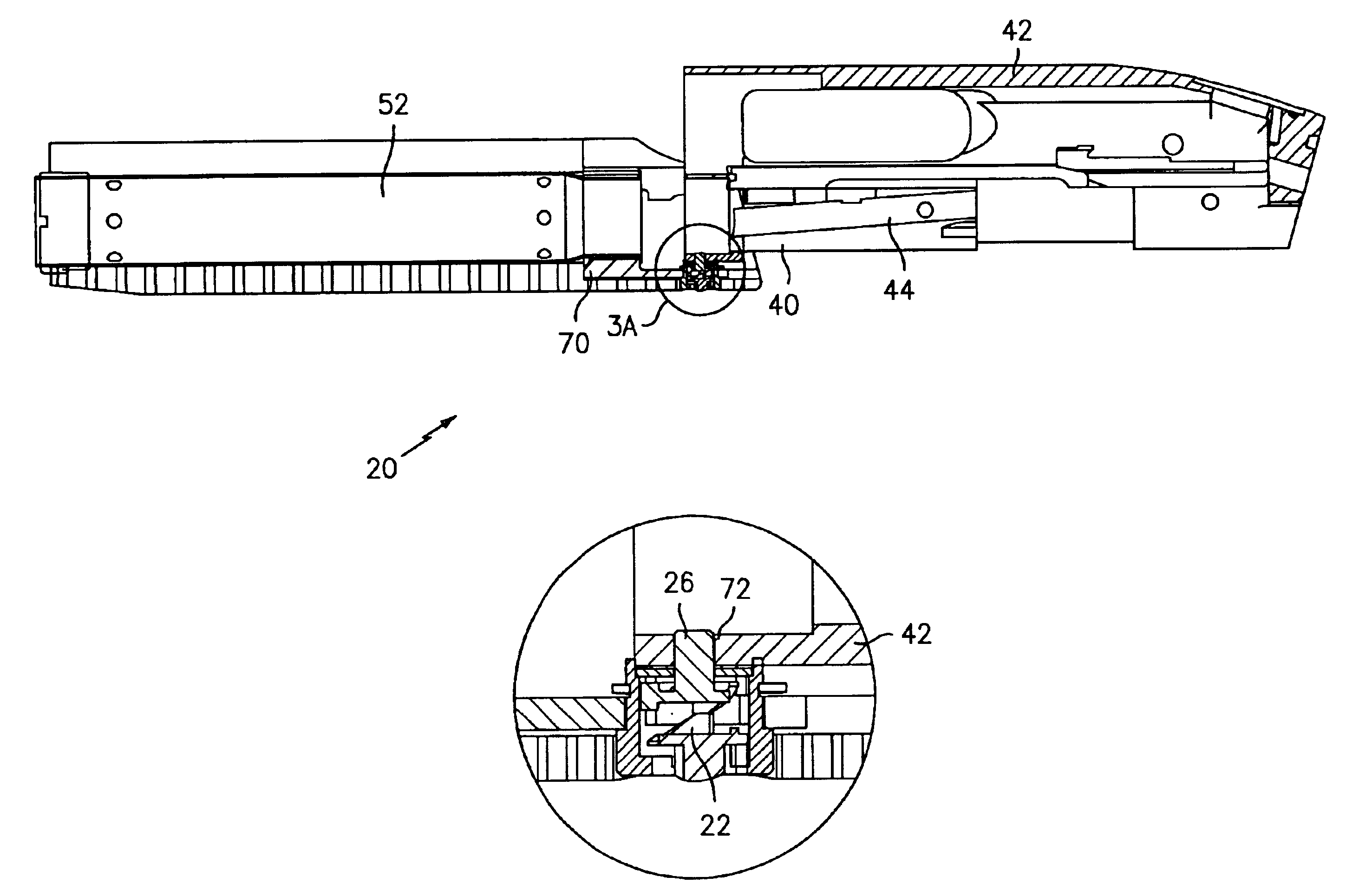 Apparatus and method for locking firearm in an open position by blocking action