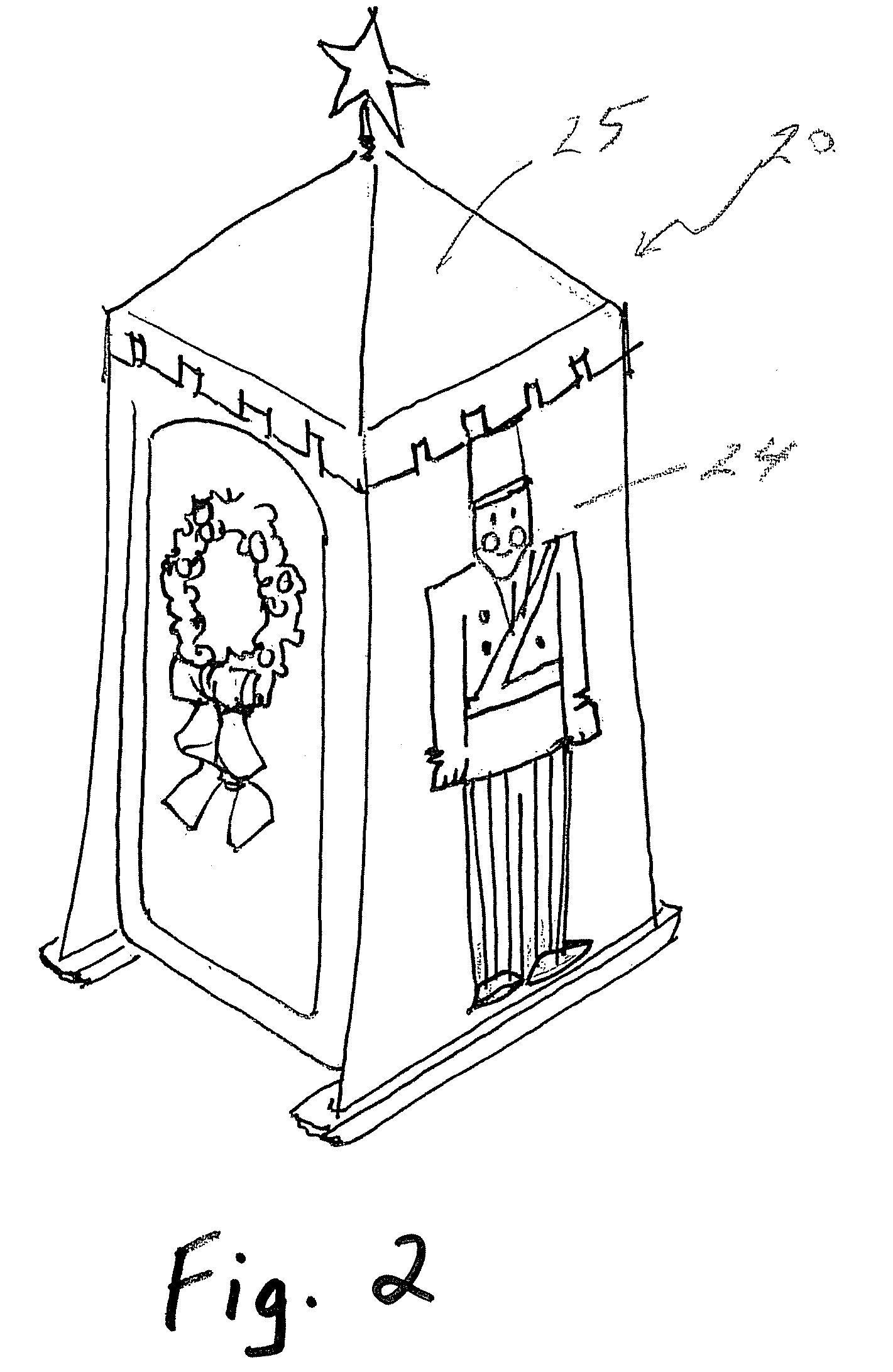 Method and system for encompassing a construction site structure