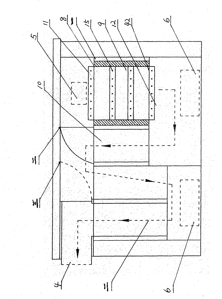 Biomass straw gas furnace