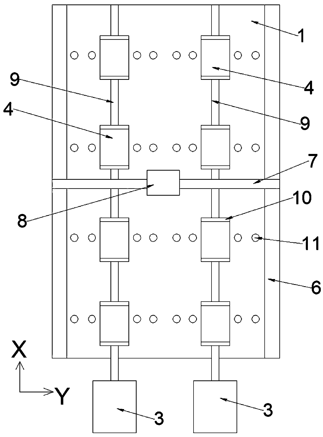 Automatic hole opening machine for large-diameter plastic winding pipe and hole opening method of automatic hole opening machine