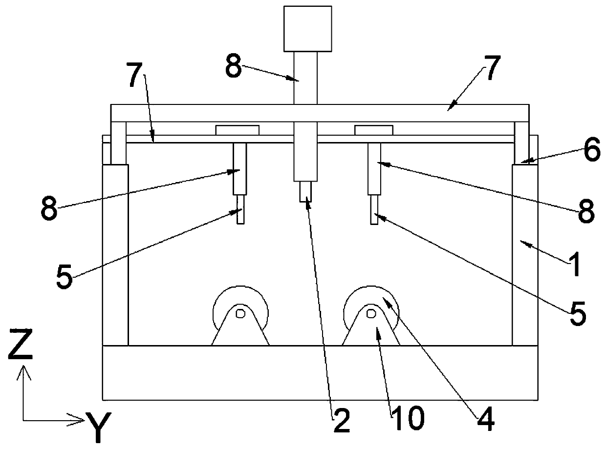 Automatic hole opening machine for large-diameter plastic winding pipe and hole opening method of automatic hole opening machine