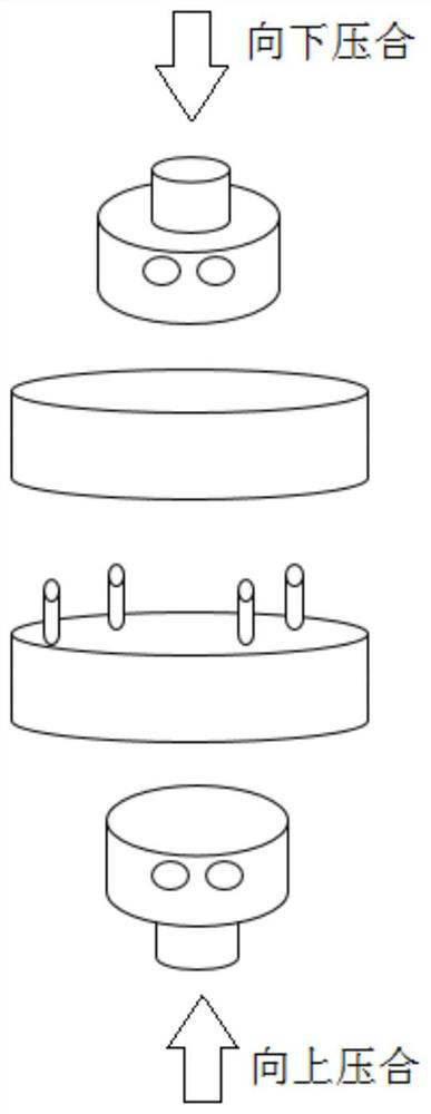 Multi-chip bonding structure of LED semiconductor chip