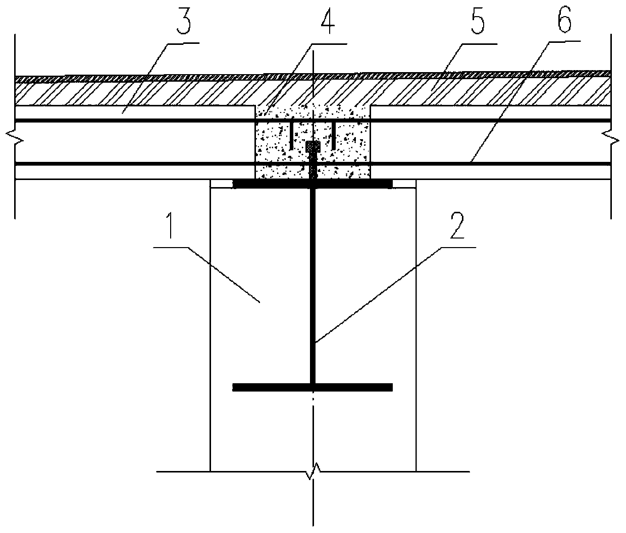 Railway passenger station assembly type elevated platform and construction method thereof