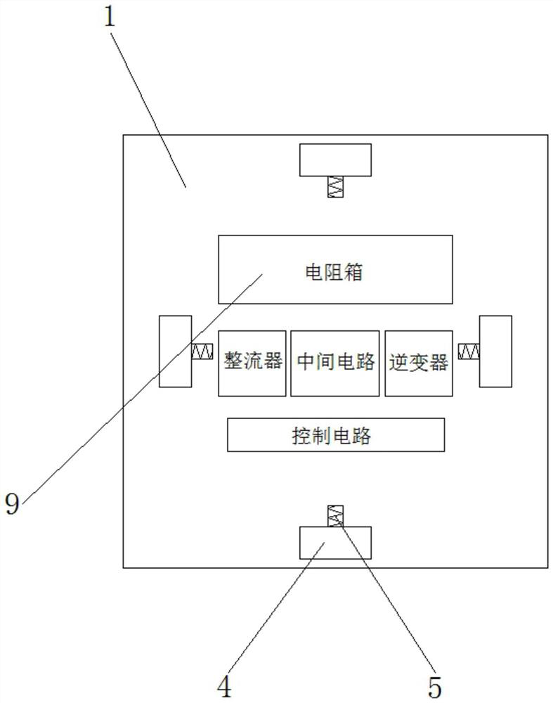 Anti-overvoltage protection device of coal mill separator frequency converter