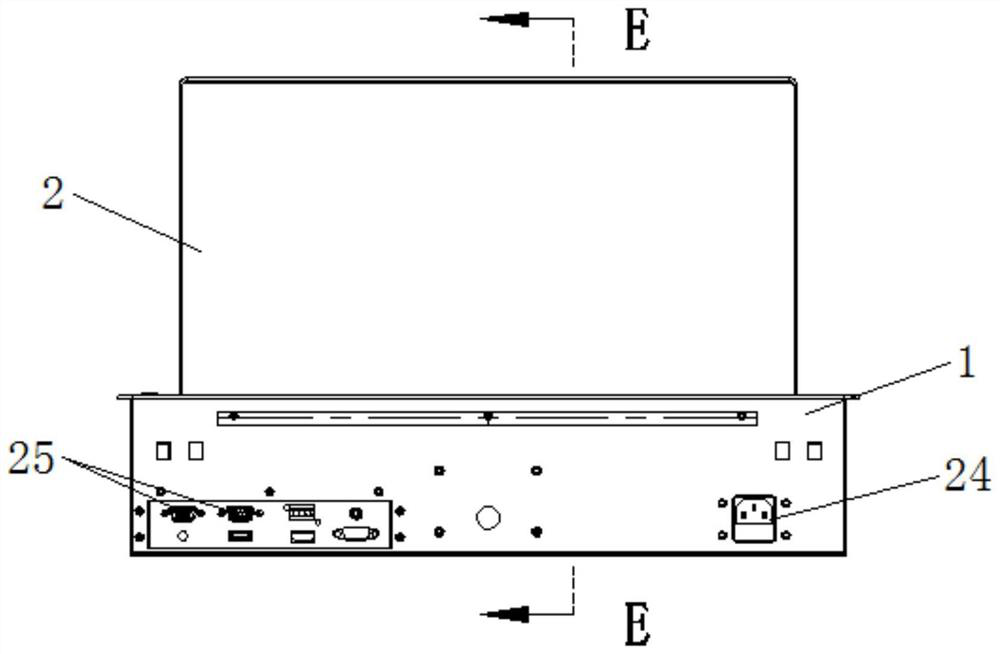 Conference terminal equipment with anti-pinch function