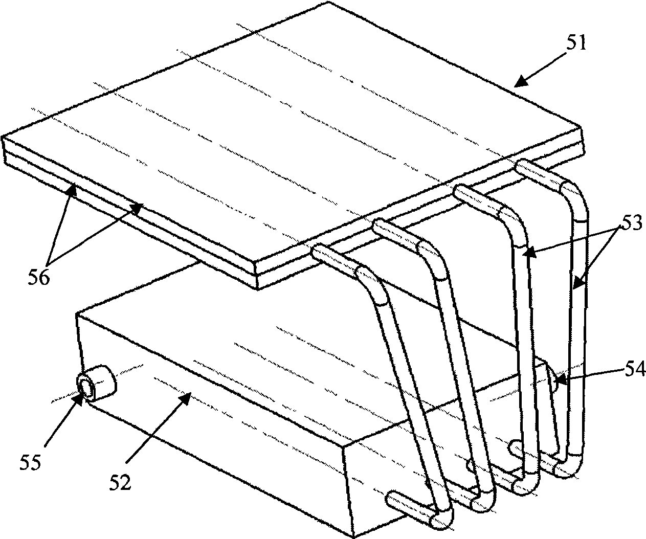 High-effective integral spray cooling system