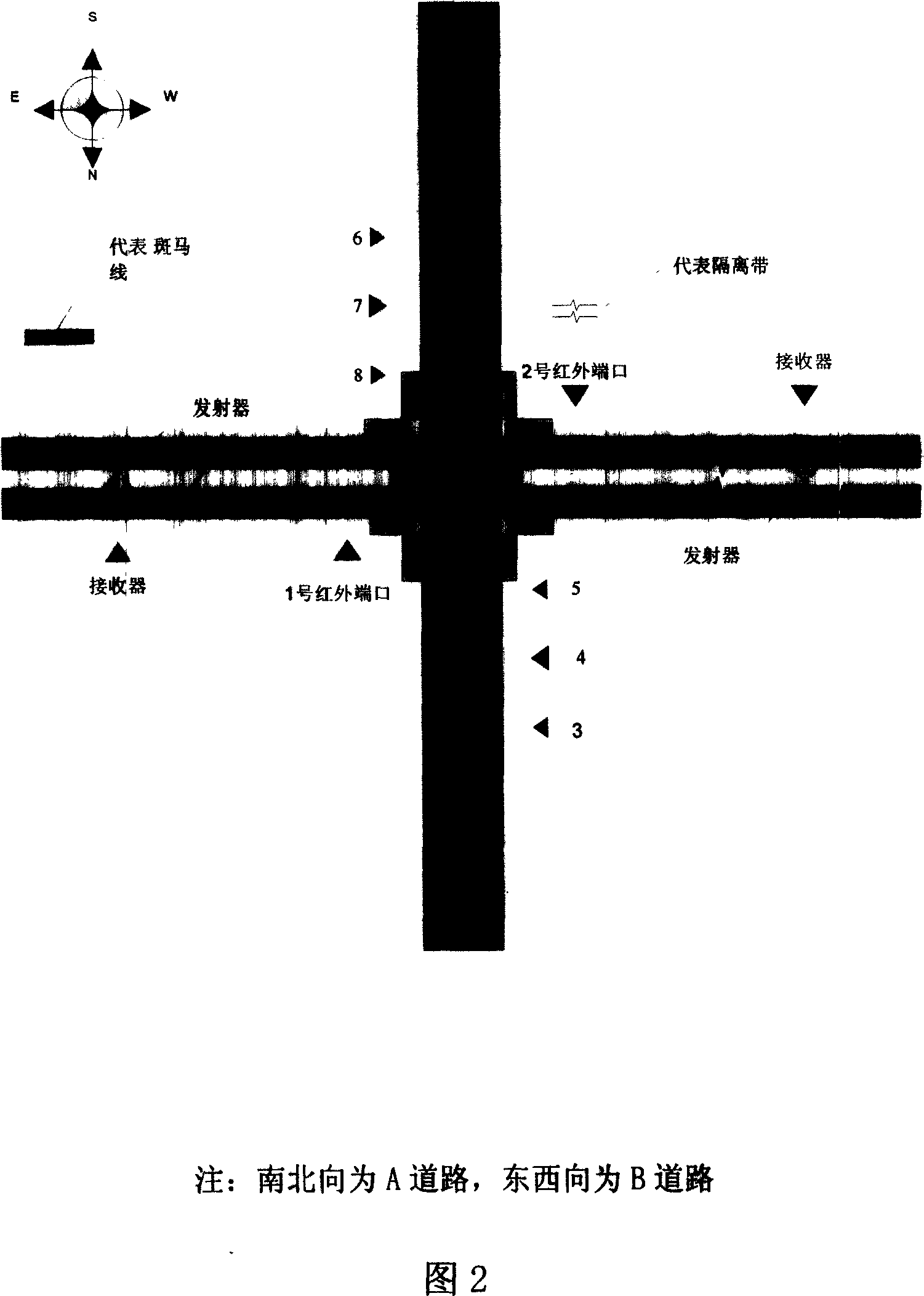 Intelligent traffic crossing control method