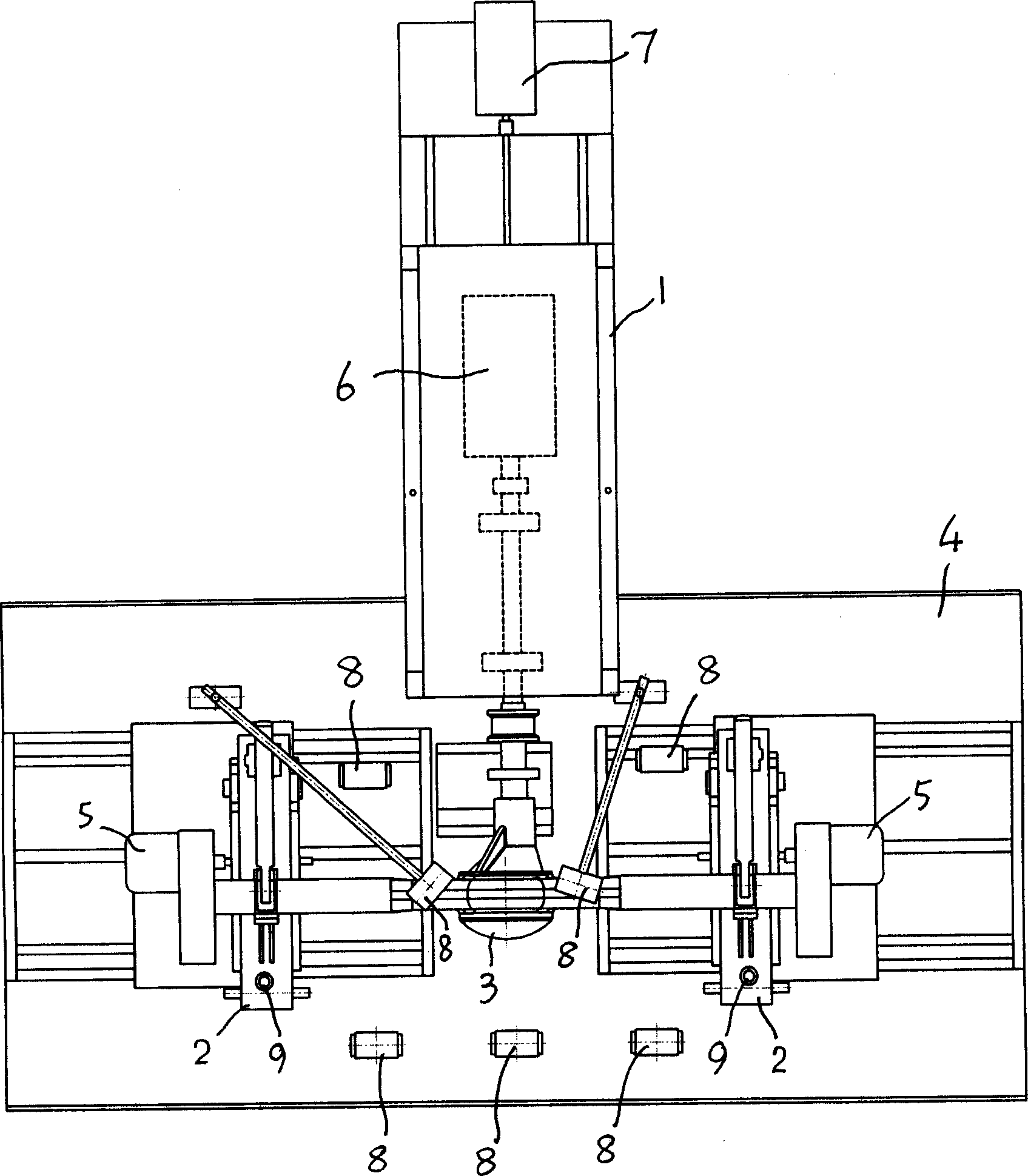 Online rear axle noise quality detecting system