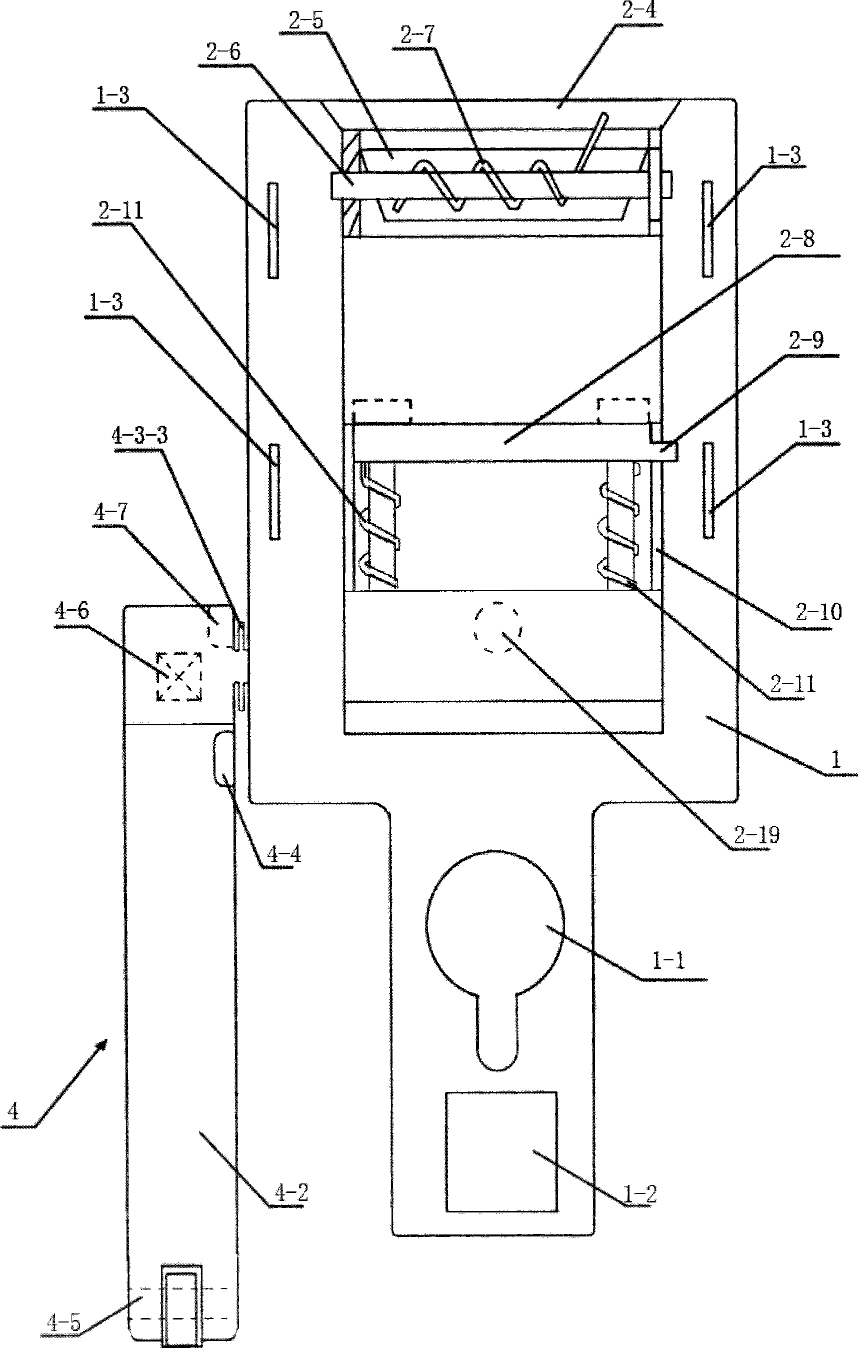 Vehicle-mounted dual-functional survival device and operation method thereof