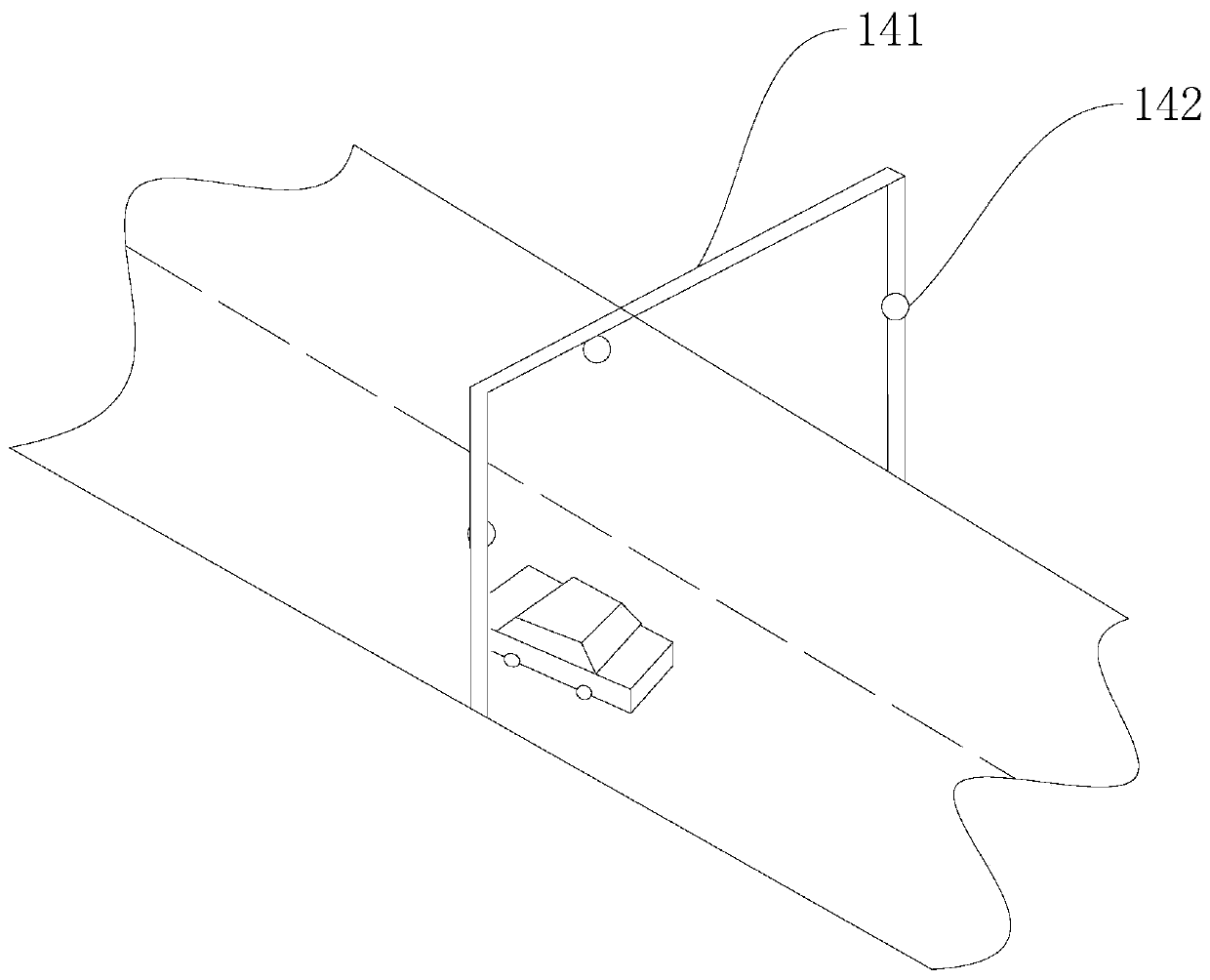 Whole vehicle body acting type intelligent danger avoiding lane system and vehicle danger avoiding method