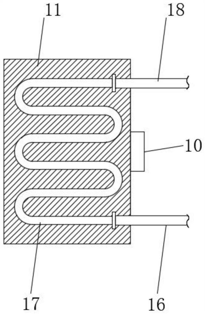 Automatic charging power-off protection equipment for lithium battery