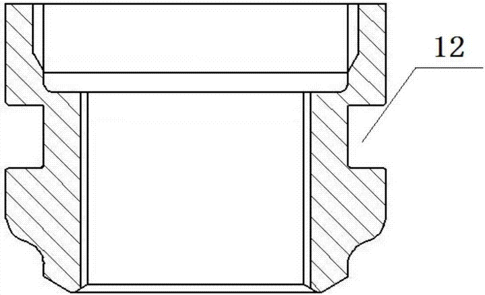 Sliding engagement sleeve of new energy automobile and manufacturing technique of sliding engagement sleeve