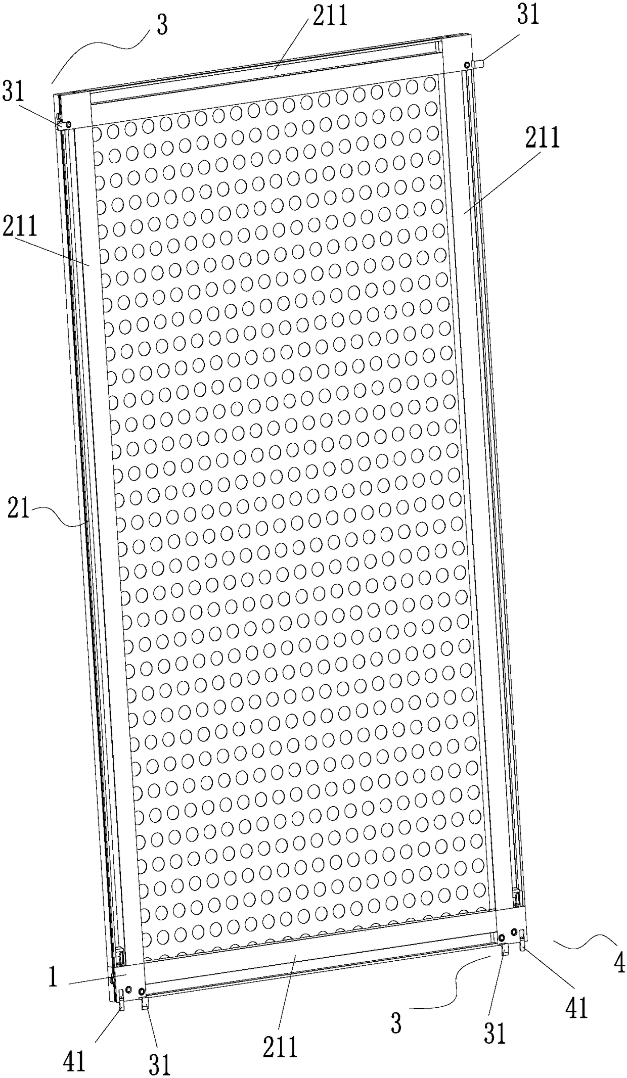 Detachable window frame and convenient and easy to disassemble screen window