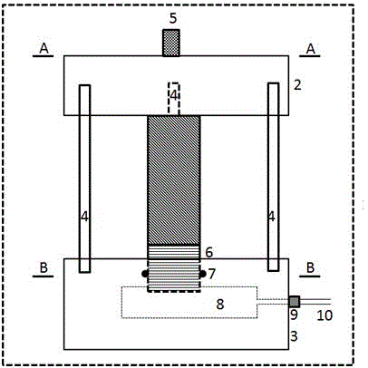 An instrument for measuring stress penetration of unsaturated rock and soil materials