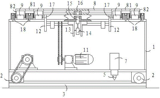 Die replacing device