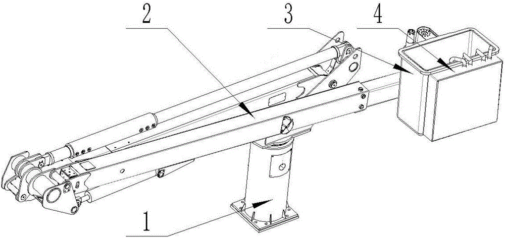 High-voltage hot-line work robot insulating hopper hydraulic air-conditioning system and method