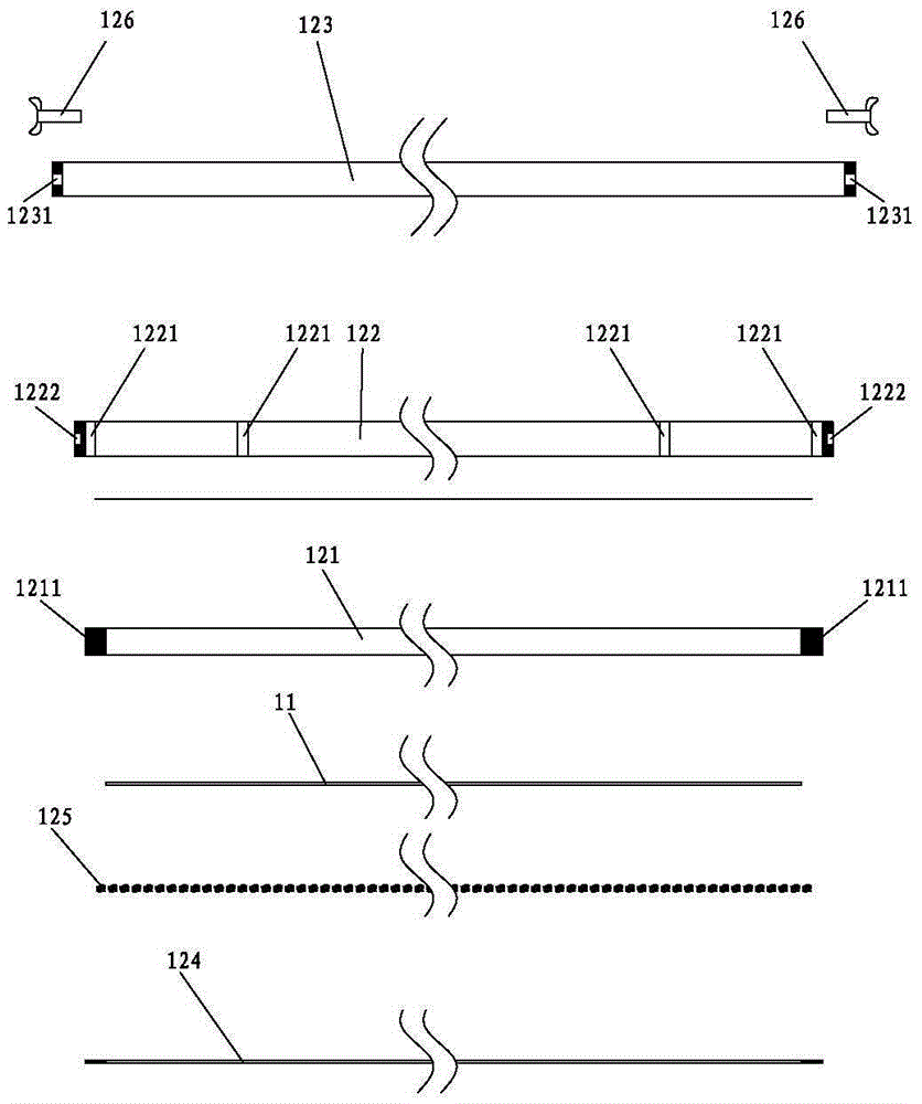 A screen screen, double printing device, double printing machine and double printing process