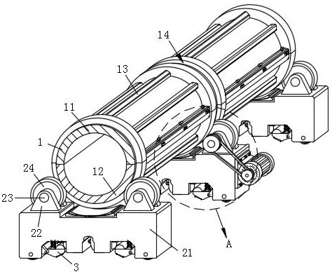 Concrete pipe pile preparation device