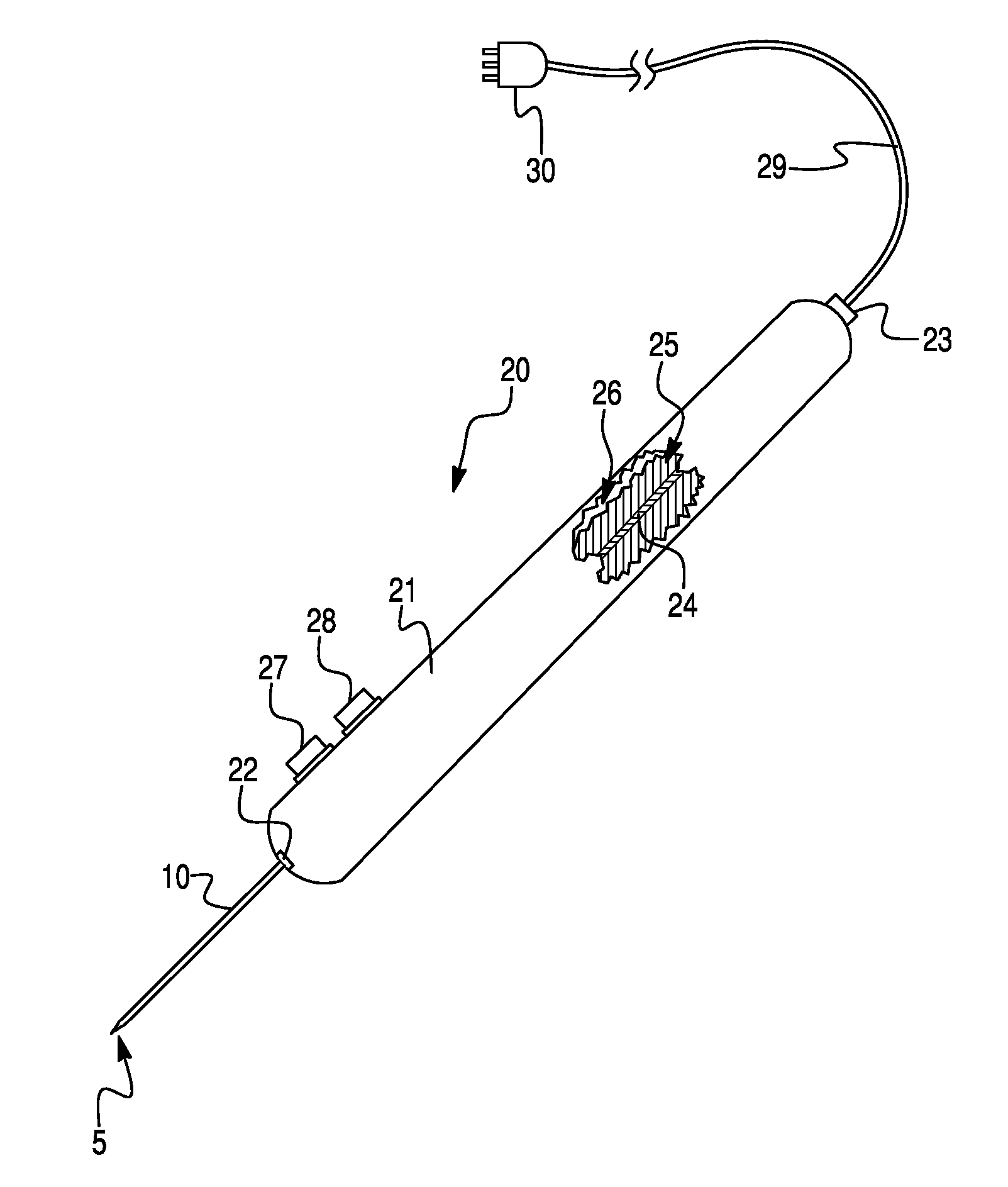 Electrosurgical needle electrode