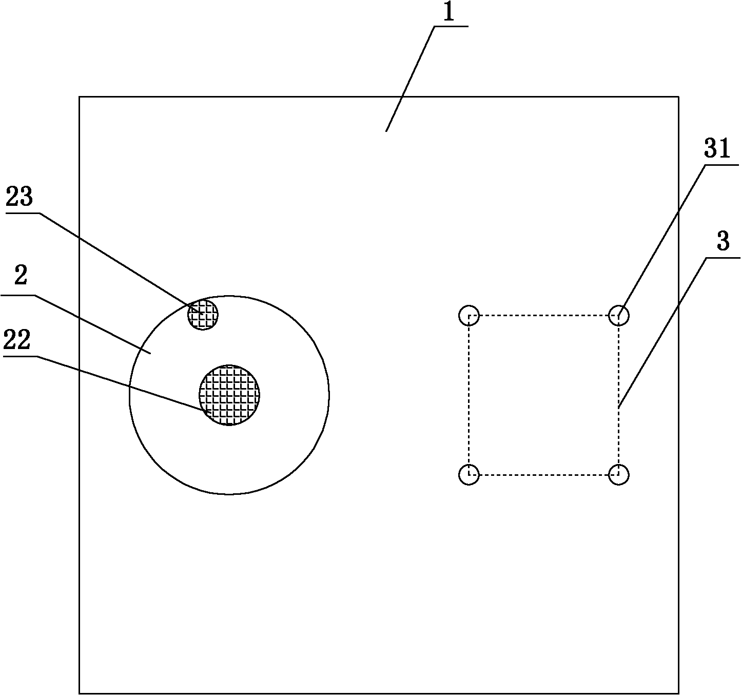 Combined indication friendly track