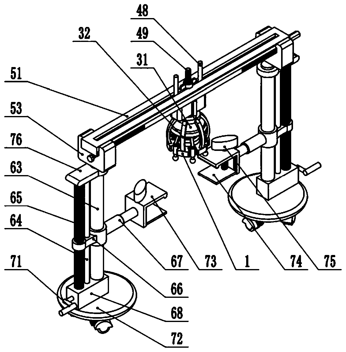 Gastrointestinal motility promoting device for digestive system department