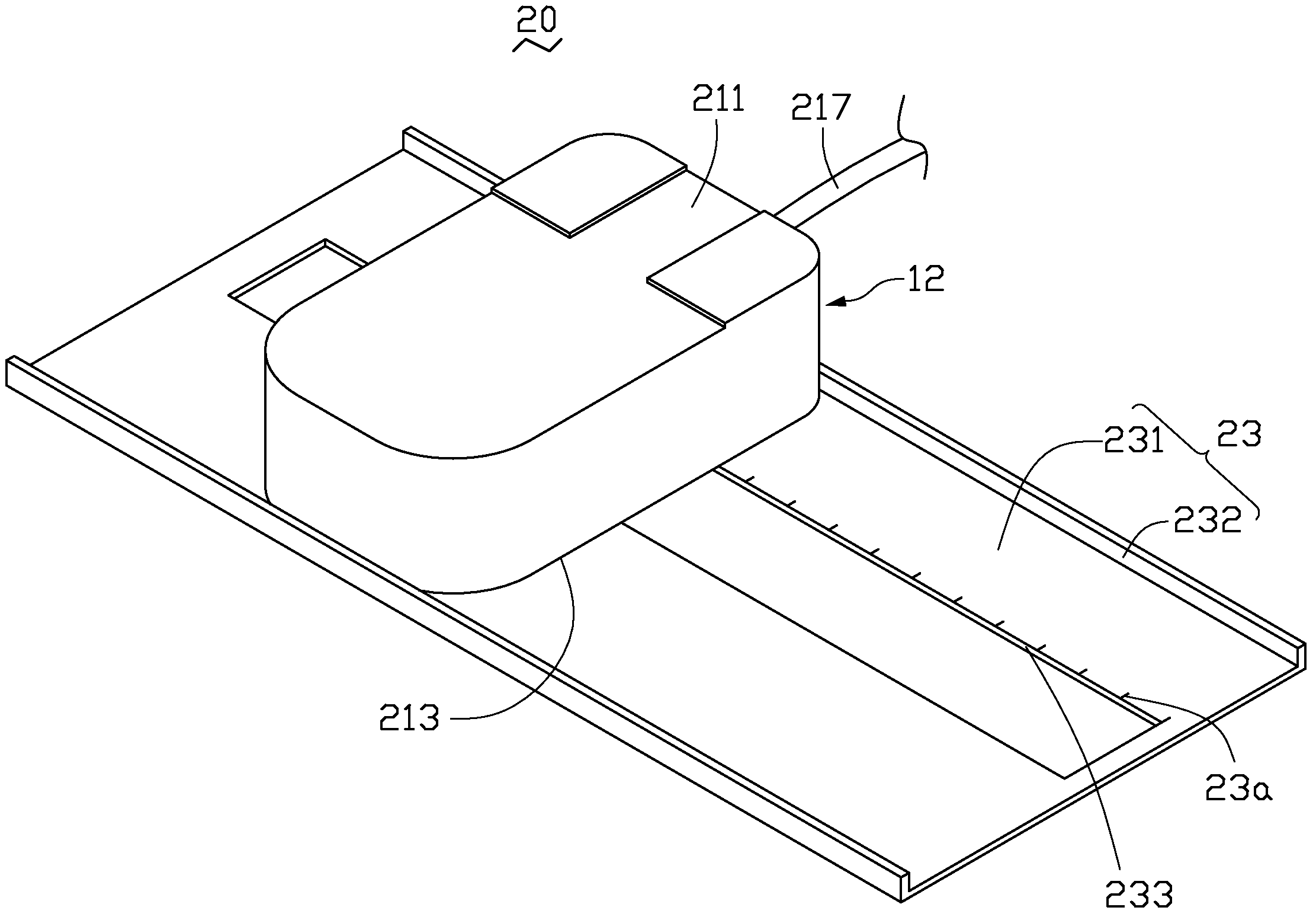 Mouse with scanning module