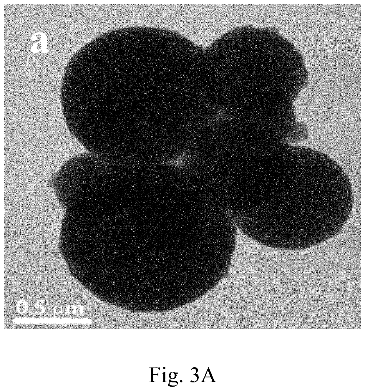 Process for forming graphene-coated particles