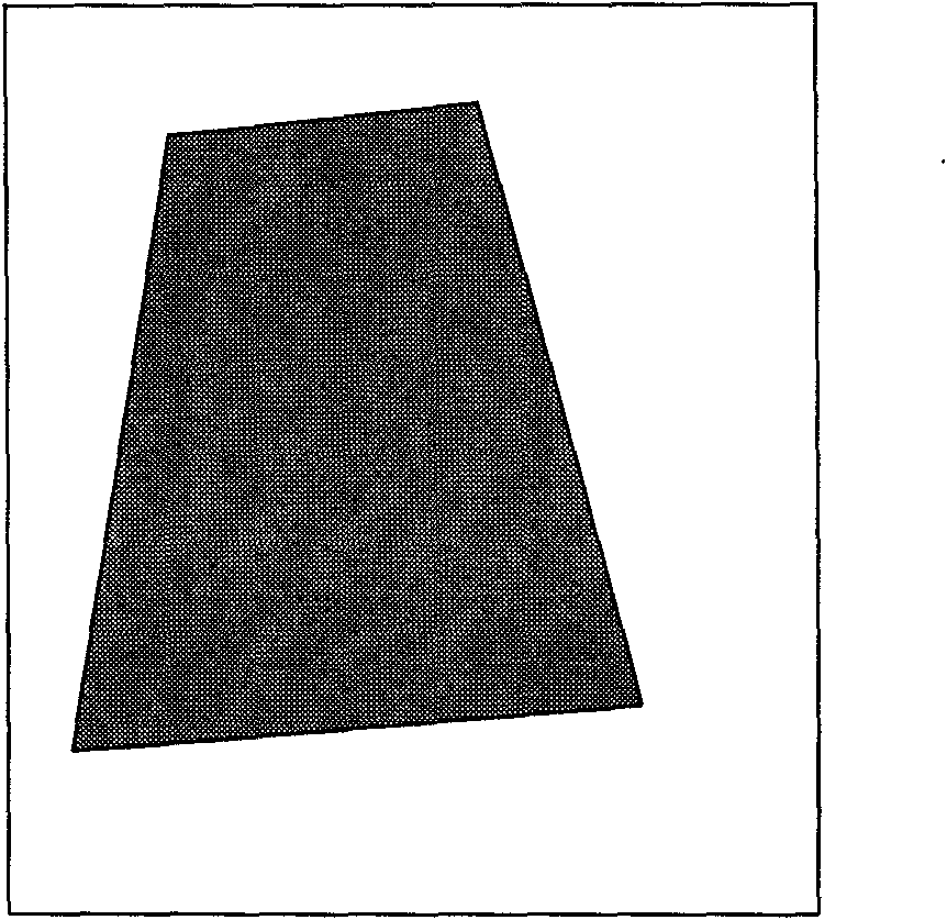 Method for adjusting detection result of image quadrilateral frame