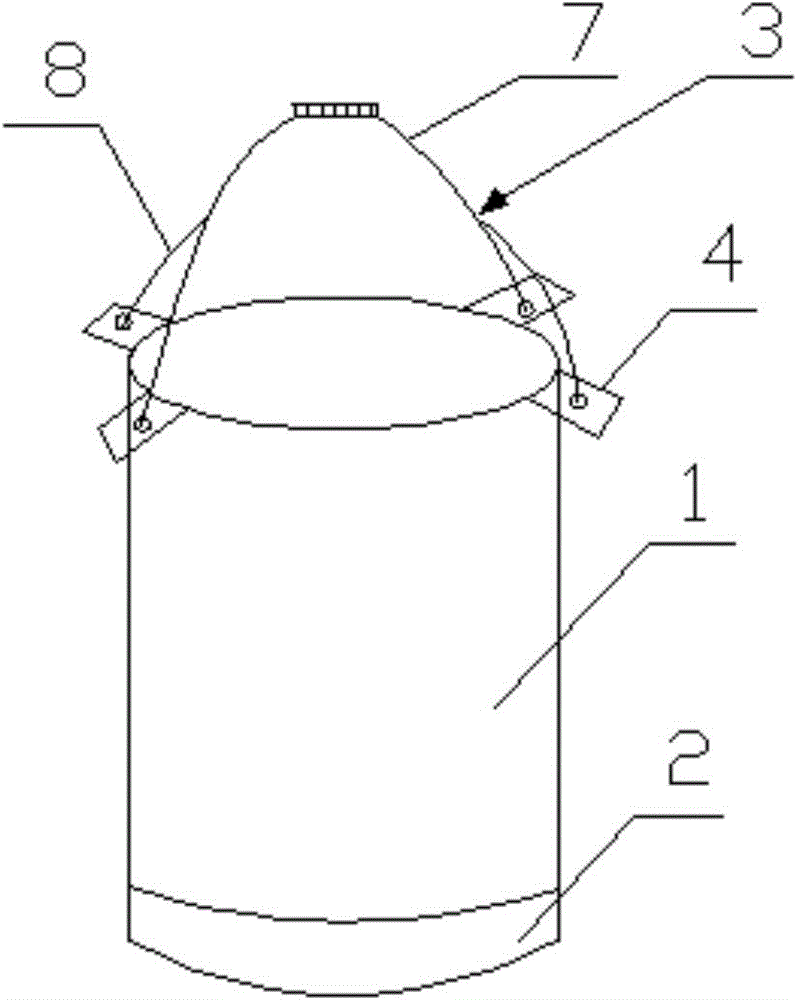 Plastic water bucket