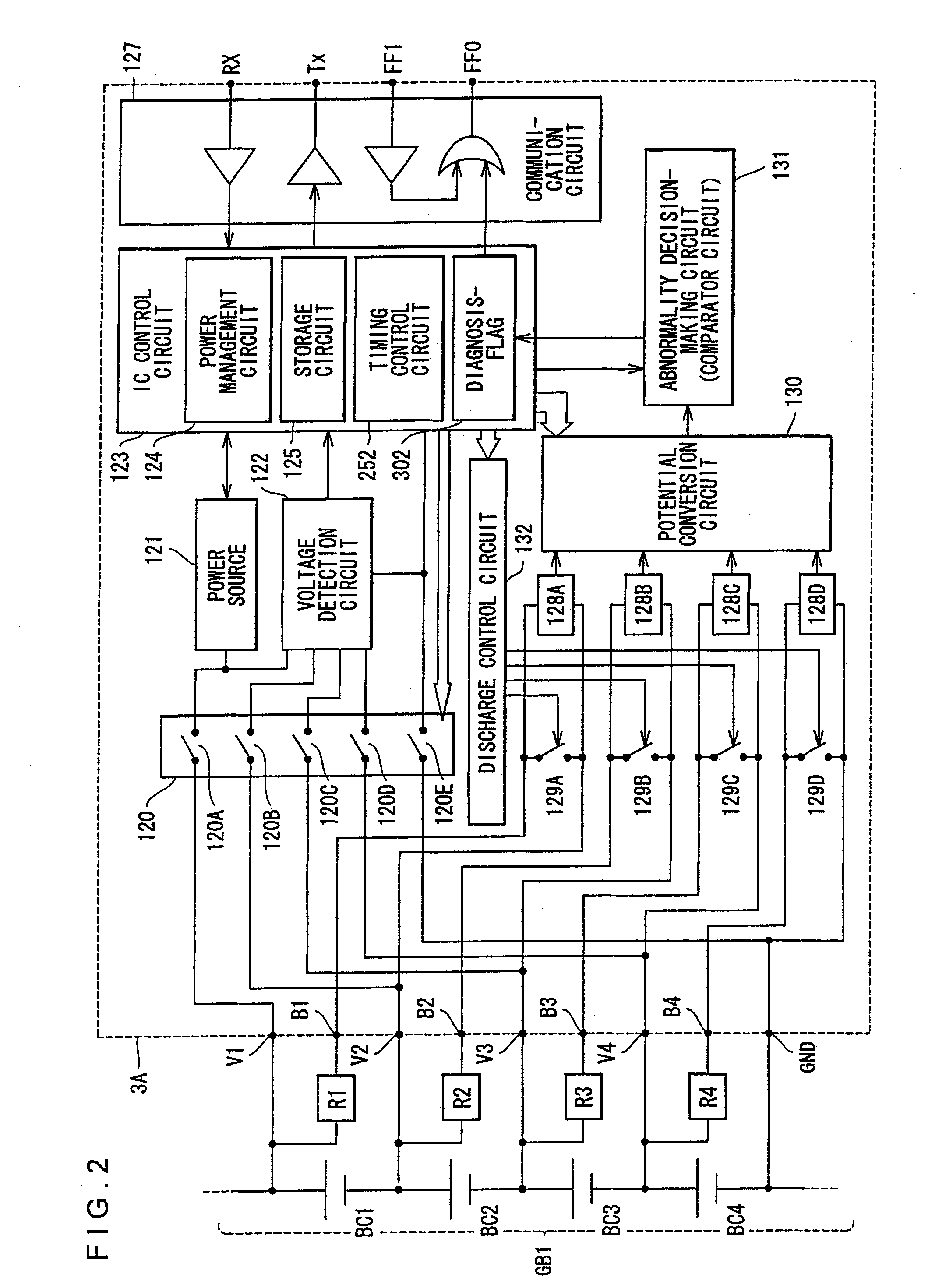 Vehicle power supply device