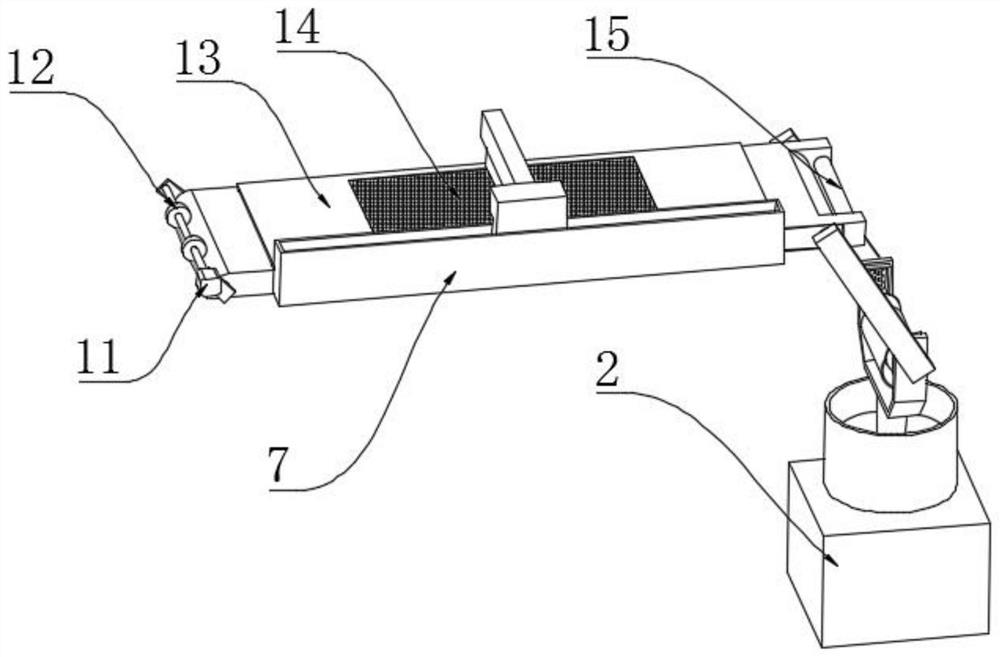 Tension control device for flexographic printing and operation method of tension control device