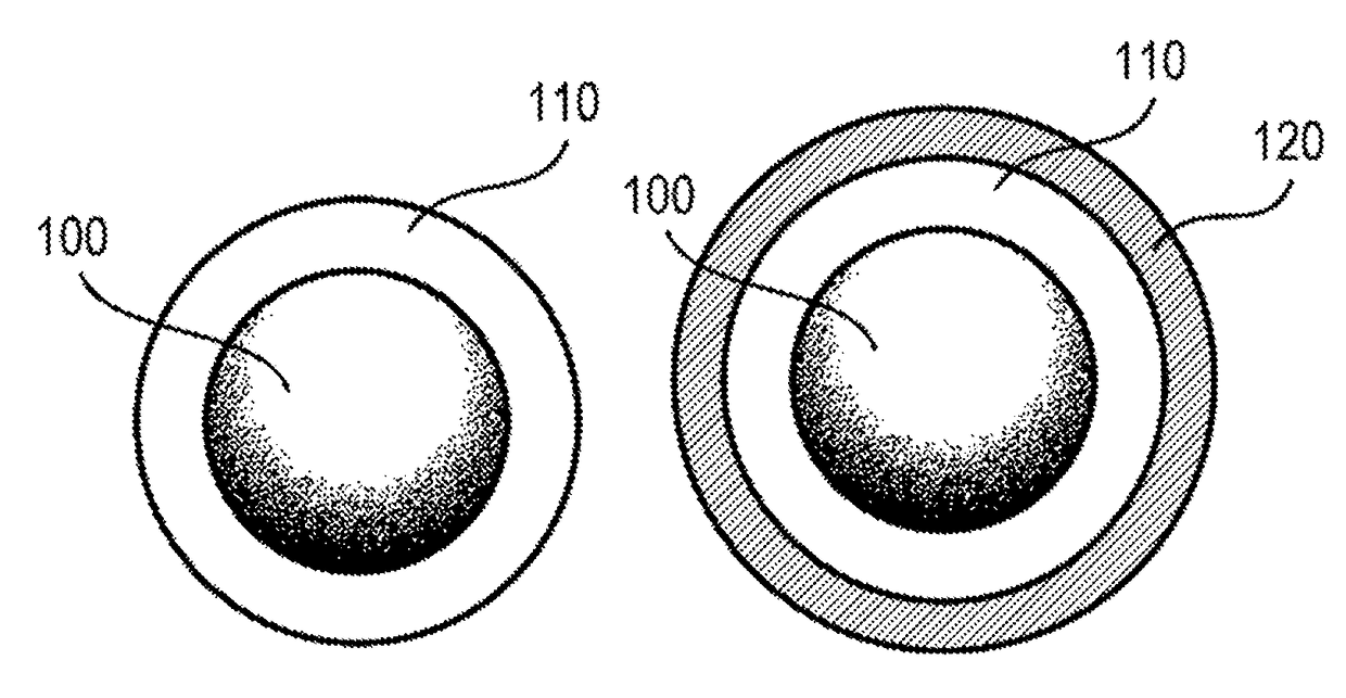 Encapsulated particles