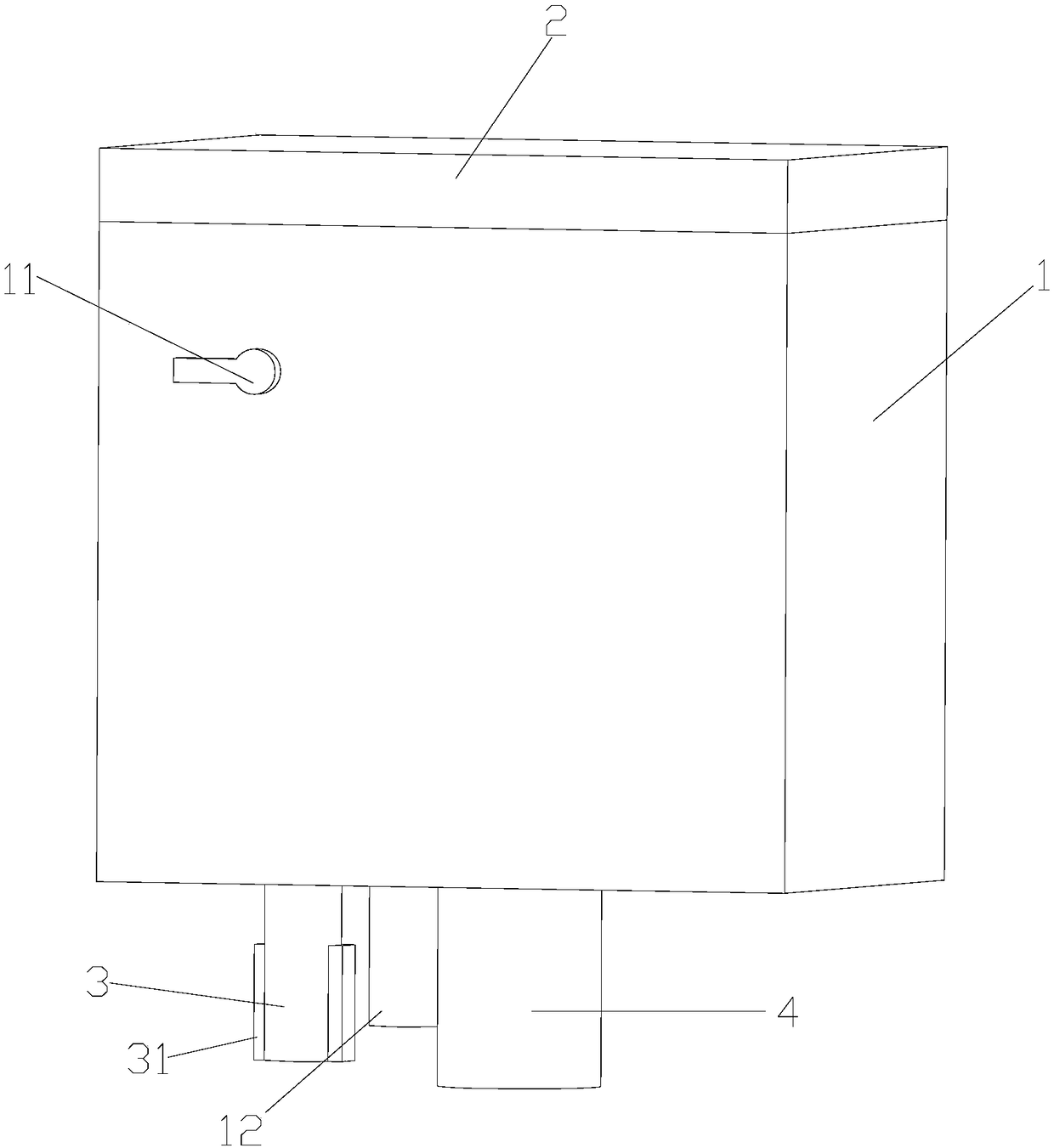 An environmentally friendly toilet water tank