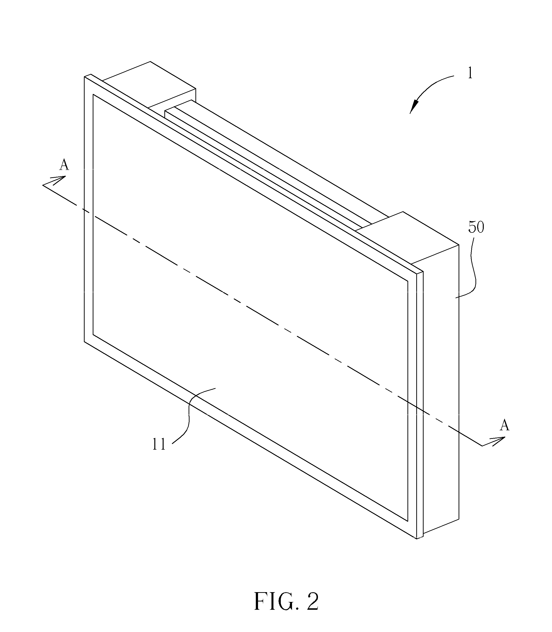 Touch panel using assembling frame for assembly