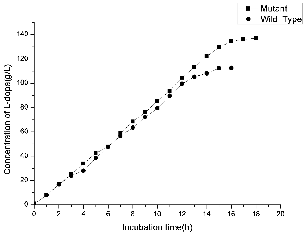 Fusobacterium nucleatum tyrosine phenol lyase mutant, gene, vector, engineering bacteria and application thereof