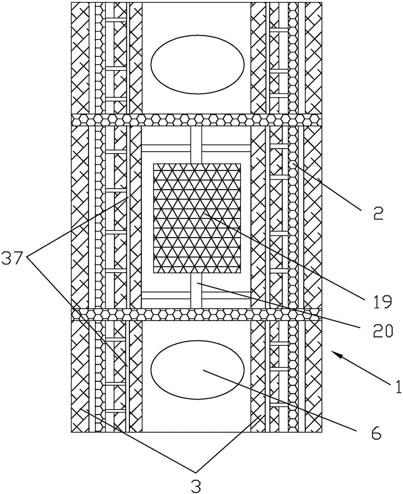 Rainwater collecting system for roof garden and construction method