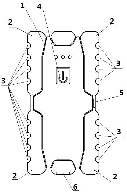 Anti-falling mobile power supply