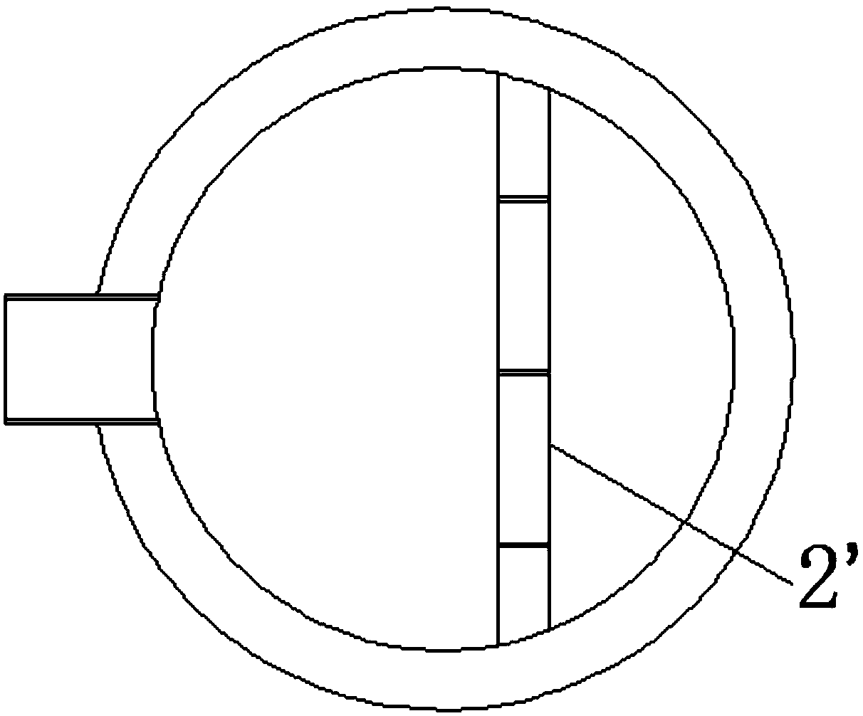 Ladle for spheroidizing and manufacturing process thereof