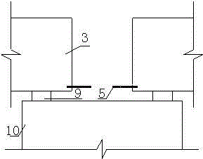 Simply supported girder bridge floor continuous new construction and construction method