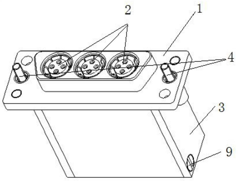 Rectangular high-speed differential signal connector