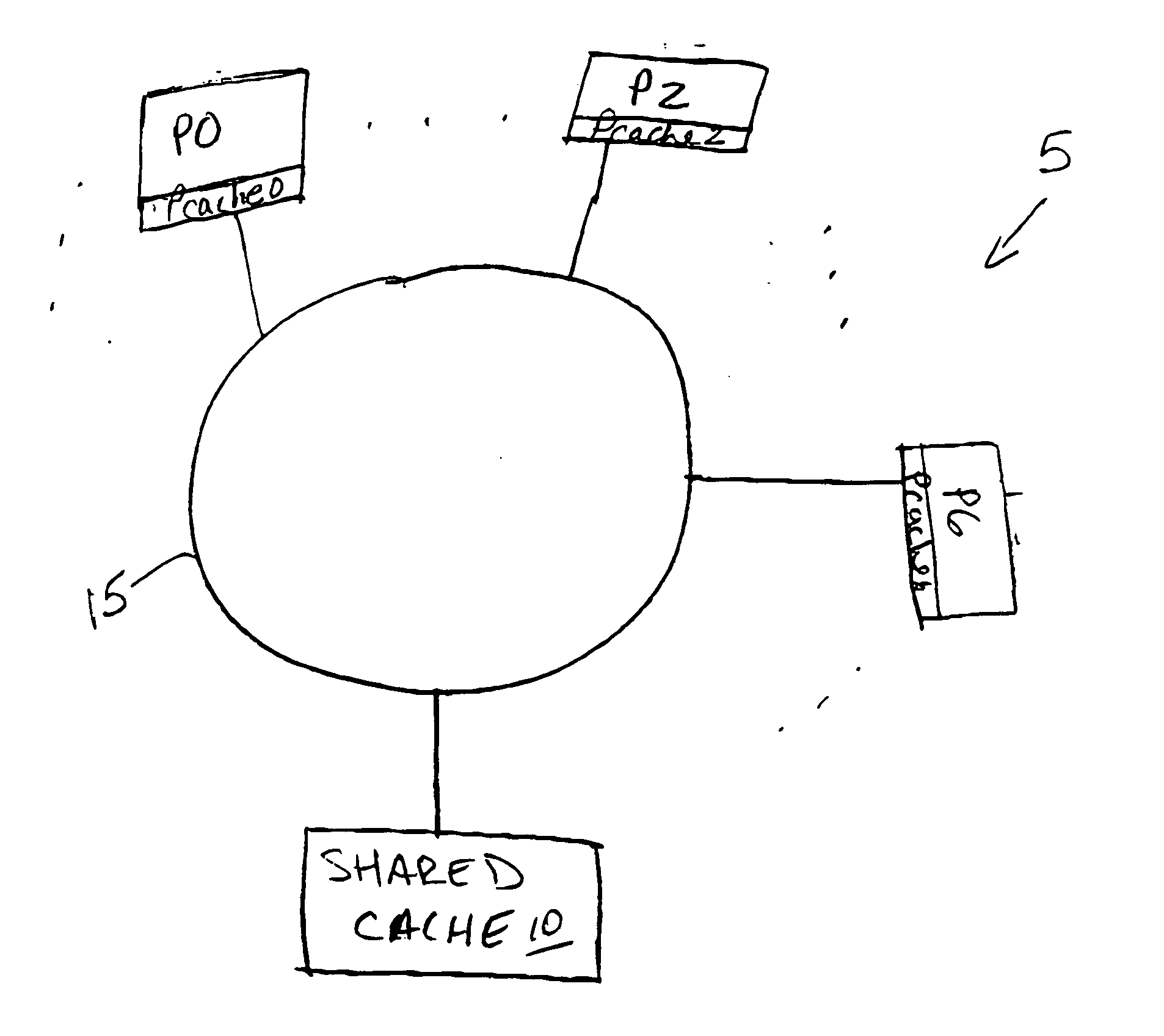 Protocol for maintaining cache coherency in a CMP