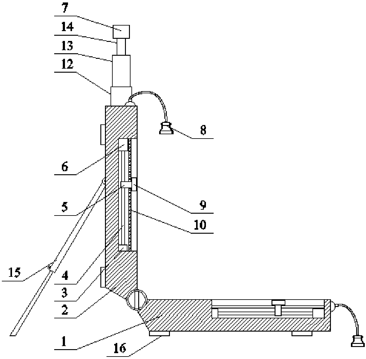 Aerobics flexibility training auxiliary device