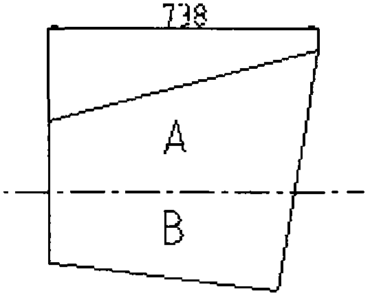 Integral forming method for thin-walled titanium alloy part with irregularly-shaped curved surface and die