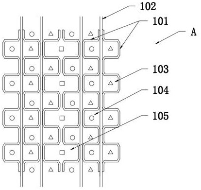 Liquid cooling superposition cell assembly and hydrogen fuel cell stack