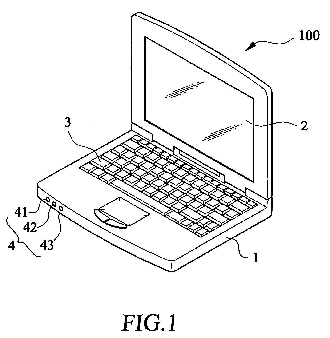 Computer system with network signal level indication device