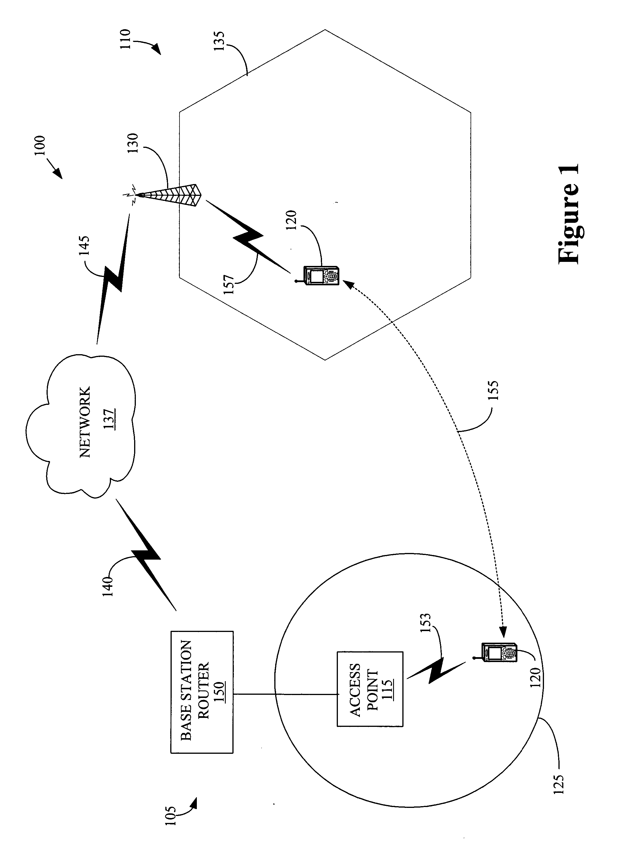 Soft vertical handovers in wireless networks