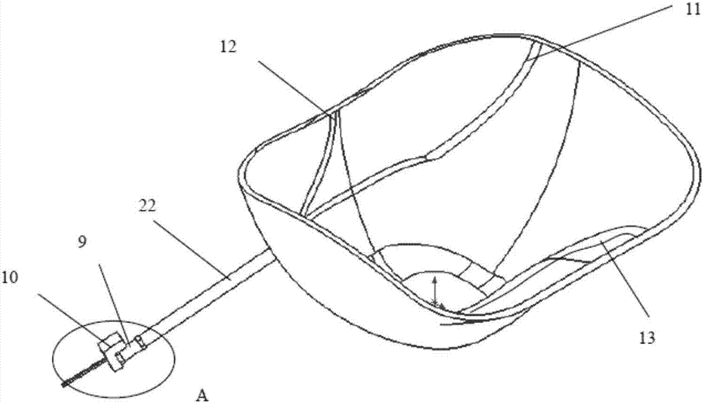 Fixing device for upper limb prosthesis