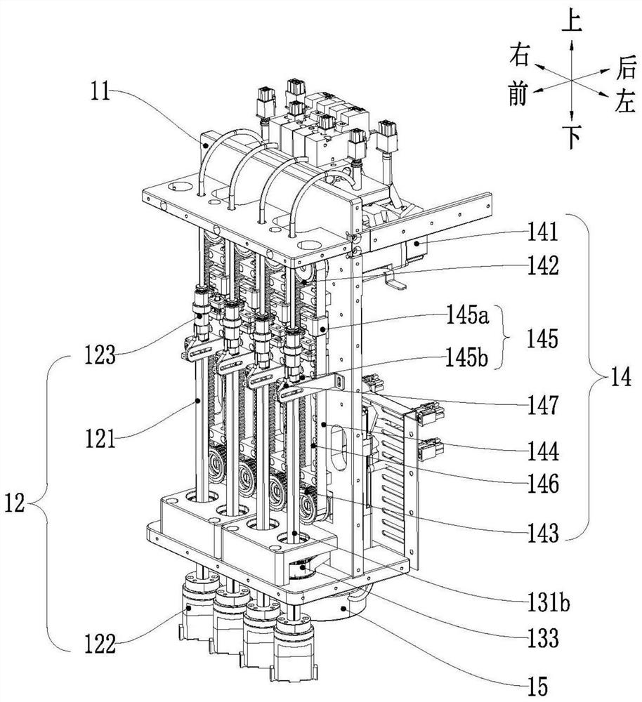 Mounting and pasting equipment based on manipulator